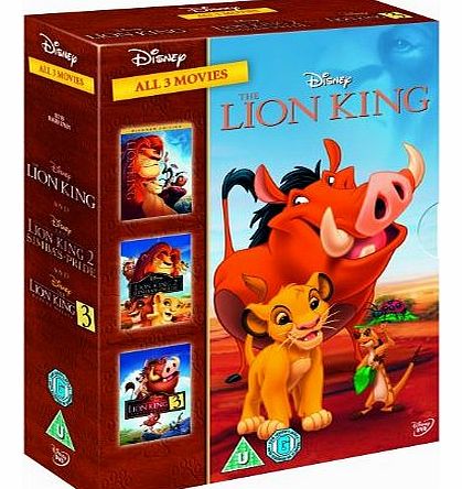 The Lion King Trilogy - Triple Pack [DVD]